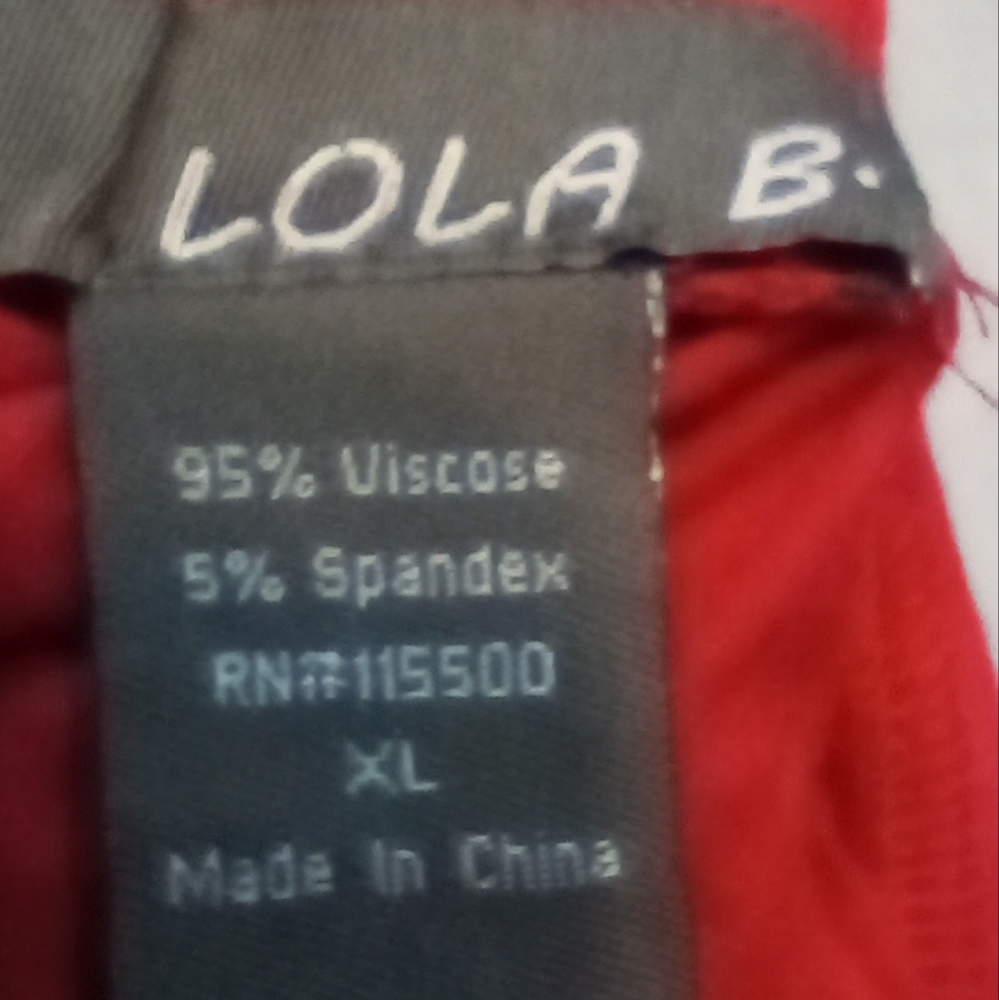 Lola B Sequined Sleeveless Ladies XL with V Neck and Racer Back - Picture 4 of 6